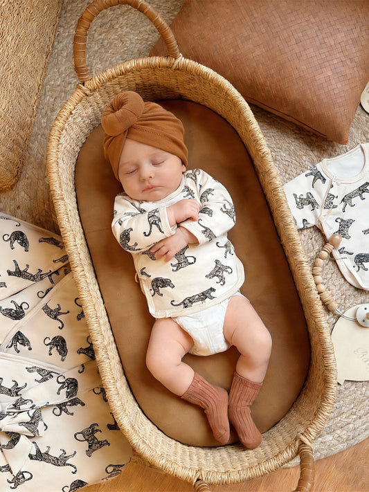 Nordic newborn infant A clothes cotton half back clothes 52 yards delivery room small month old boneless top 0-3 months