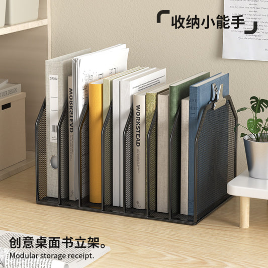 Desk book stand, desk storage shelf, book book, table book, artifact, small bookshelf, bookshelf, student bookshelf