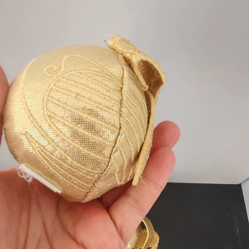 Cutout special Harry Potter gold snitch fragrance pendant gold plush doll toy ornament cute gift
