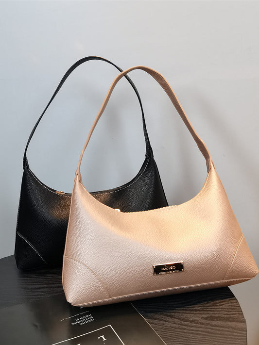 Armpit bags, high-end light luxury, niche autumn and winter versatility, commuter crescent bags, one-shoulder baguettes, foreign trade export bags