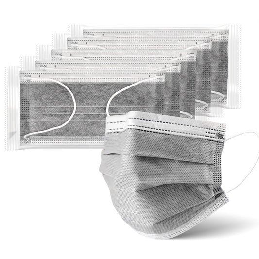 Disposable mask four-layer activated carbon dustproof and odor-deodorizing electronic factory non-woven fabric protective factory dust mask