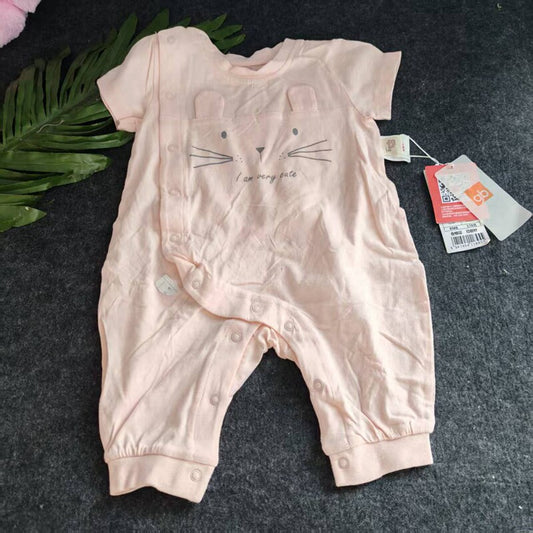 Tail single slight flaws, good children, summer newborns, sleeveless jumpsuits, thin infants, toddlers, soft crawling suits, 59