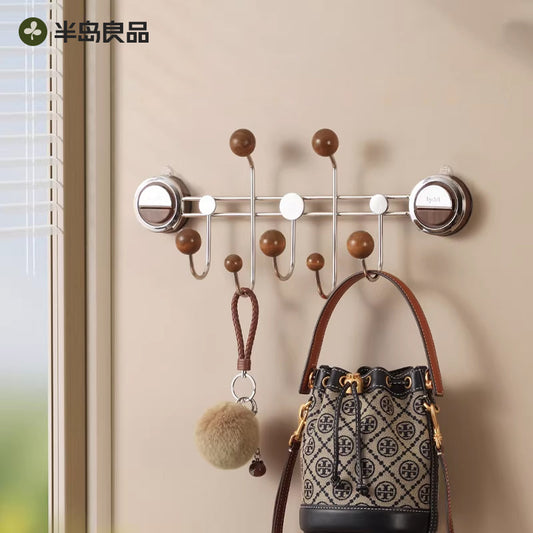 Peninsula BESTORE suction cup door rear bedroom hook sticky hook strong load-bearing storage rack entrance door punching-free hanging hanger