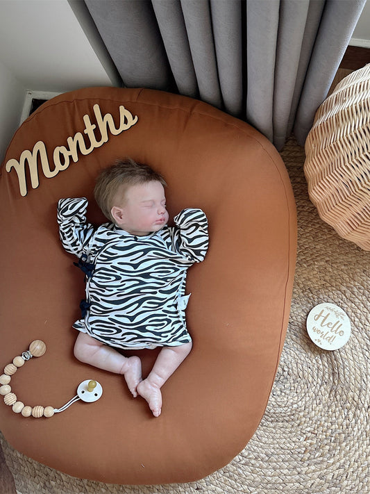 Newborn baby clothes class A cotton half-back clothes delivery room 52 yards newborn baby monk clothes four seasons single layer boneless