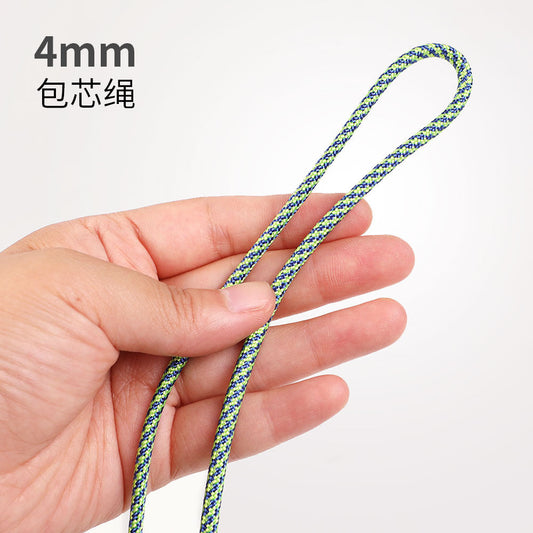 4mm 4mm corespun rope with core spun cord 10m 100m 31m wrapping lanyard braided rope