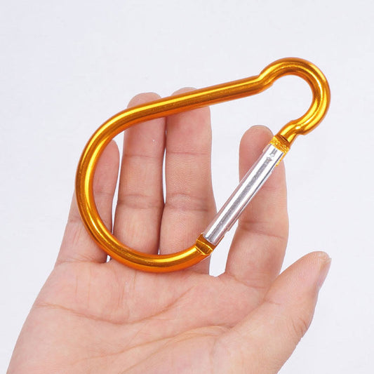 Outdoor mountaineering oversized aluminum alloy quick hook multi-functional cart umbrella cart universal hanging bag hook