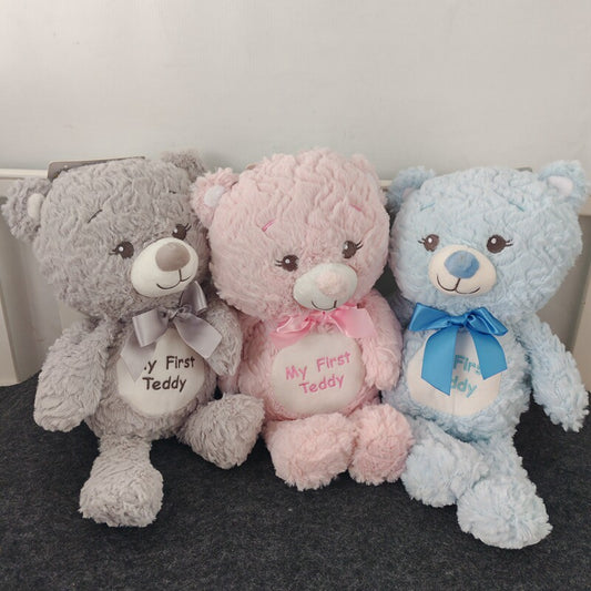 Nordic doll bear doll bear plush toy soft pink bear baby sleeping doll ins girl gift kangaroo