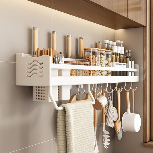 Kitchen storage racks, punch-free multifunctional household artifacts, wall-mounted chopsticks and knife holders, Daquan racks
