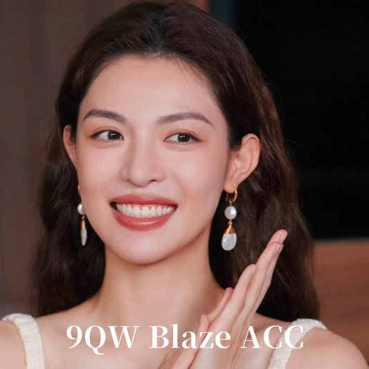 Zhong Chuxi selected natural freshwater pearls, white butterflies, fritillaries, retro light luxury temperament, niche high-end earrings