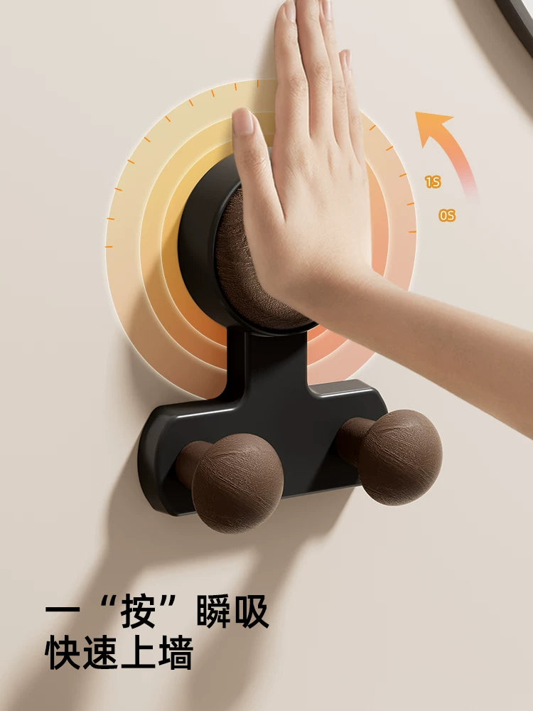 Bathroom suction cup paper hook free punching strong load-bearing bathroom wall sticking hook dormitory door rear hook Y