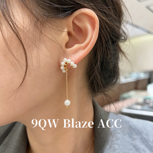 Korean version of the 21st century maharajah's wife IU Lee Ji-eun's same pearl tassel earrings explosive stud earrings are gentle and high-end