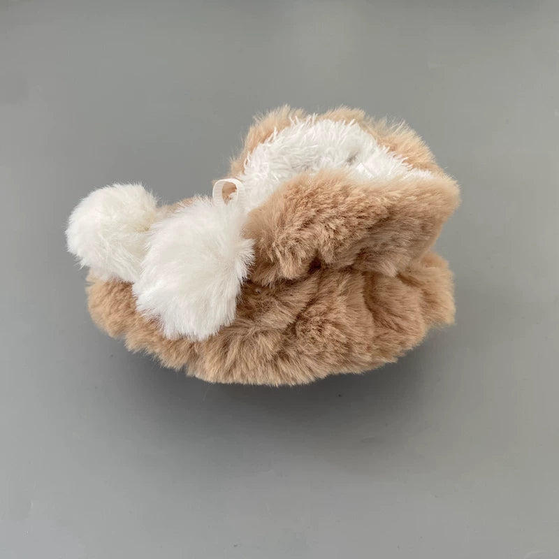 Foreign trade original order winter fleece to keep warm 0-6 months infant toddler shoes soft sole thickened cotton shoes wool shoes