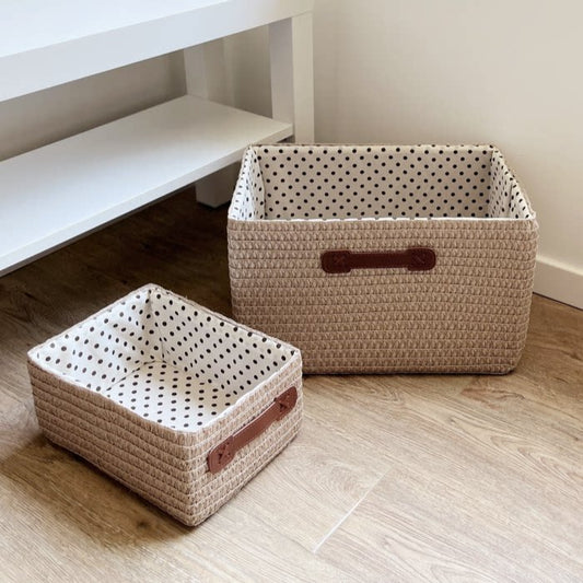 Thickened storage box, desktop storage box, storage basket, snack organizer, underwear utility box, wardrobe drawer organizer