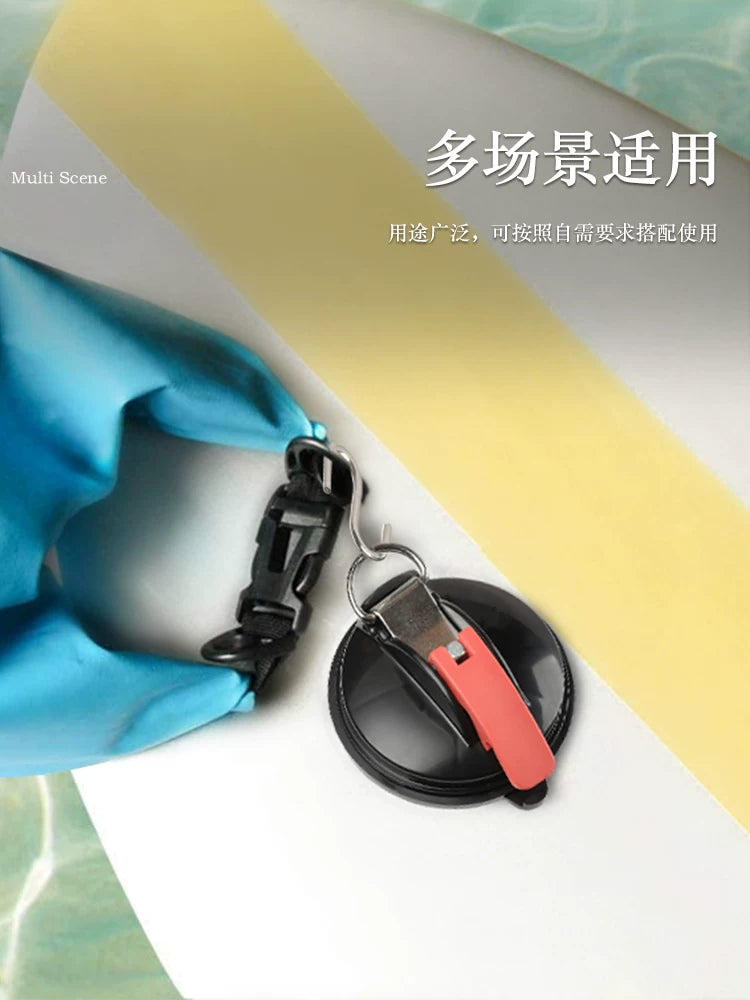 Outdoor Vacuum Power Suction Cup, Car Top Tent, Canopy, Car Side Hook, Camping Buckle Clip Retainer, Glass Suction Cup