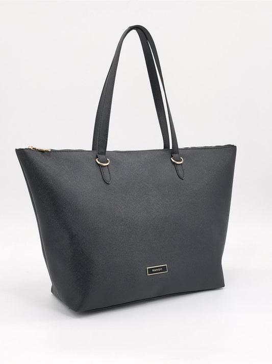 Foreign trade inventory clearance commuter large-capacity tote bag with zipper for 14-inch computer daily versatile shoulder bag