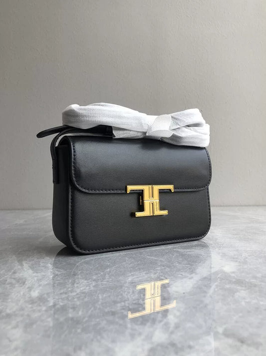 Shopping mall cabinet removal high-quality high-end small square bag texture niche fashion versatile leather women's bag shoulder crossbody bag