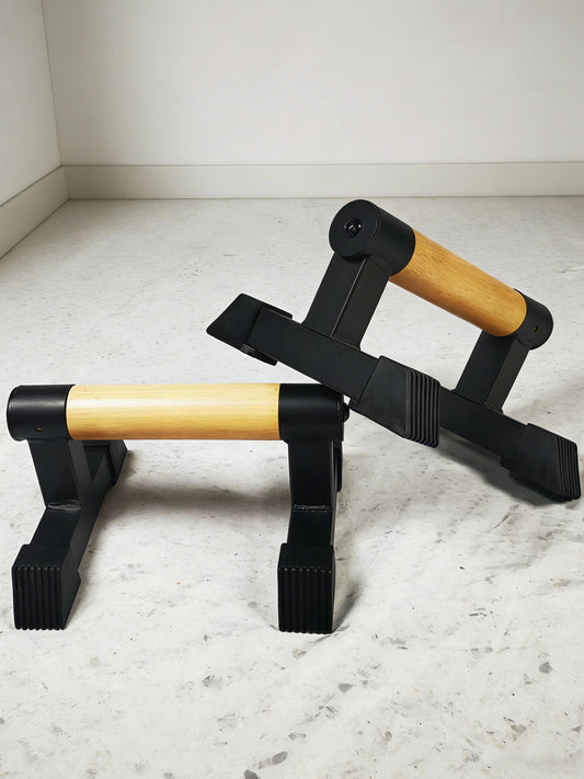 Beech steel body, Russian stand, street fitness special push-up frame, anti-slip and stable home fitness training equipment, parallel bars