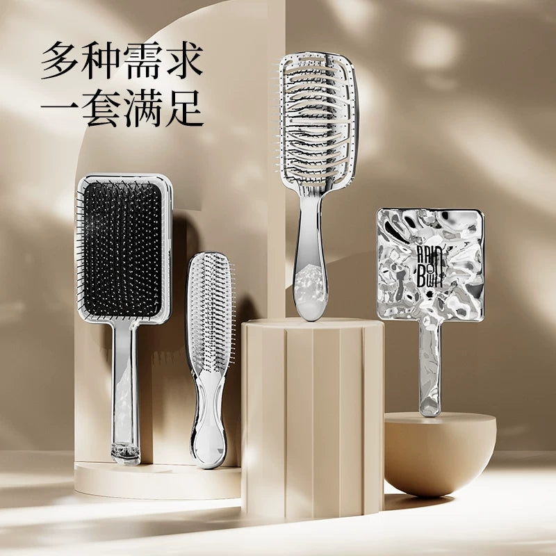 Comb gift box, air cushion, comb, female airbag, massage, hair comb, women's special mirror, long straight hair, household fluffy artifact