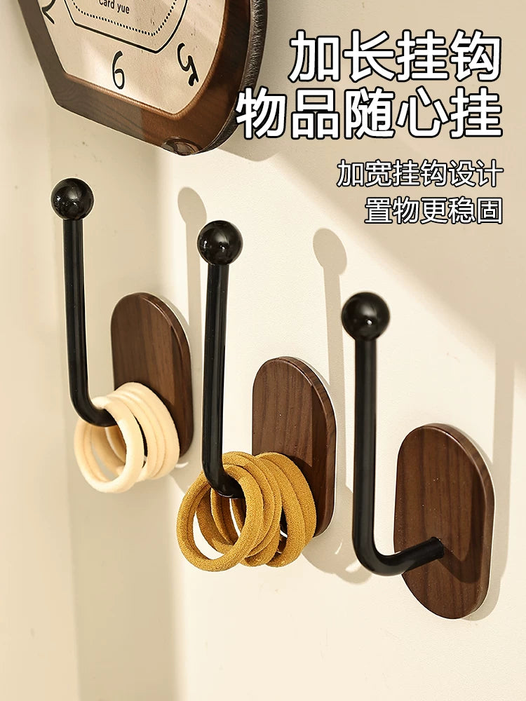 Scrunchie hook, sticky hook, bathroom door, back wall hanging, no punching headband, headband, rubber band, jewelry storage rack, storage rack Y