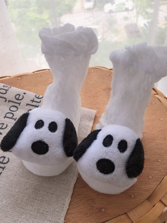 Dudu Mommy Hoarding Shop Newborn Baby Socks 0 One March Super Cute Cartoon Thin Medium Socks Summer Medium Socks