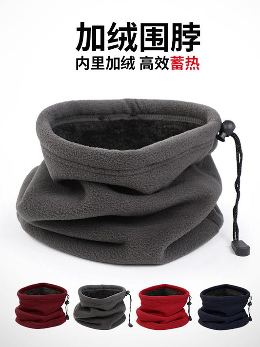 Outdoor cycling thickened windproof neck for men and women, warm neck cover for men and women, cover hat, face protection, cold protection ski mask