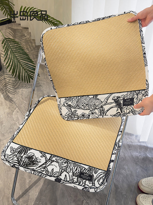 Seat cushion summer cushion office sedentary cushion chair cushion office chair breathable butt chair cushion summer mat