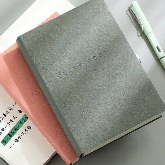 Thickened A5 student postgraduate entrance examination notebook can be printed business office meeting soft notebook business meeting minutes