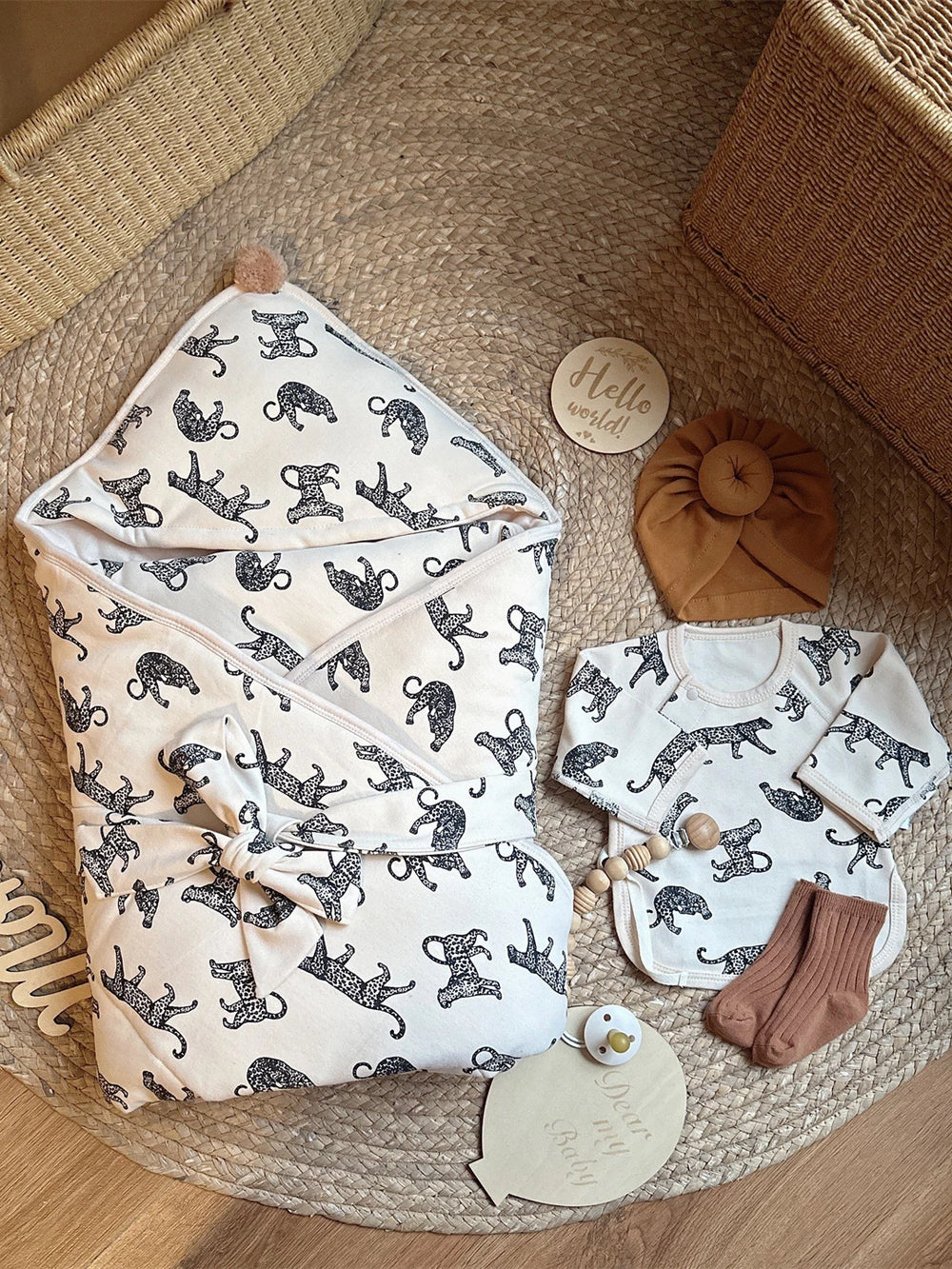 Blanket newborn baby pure cotton A spring and autumn winter cotton delivery room newborn quilt swaddling autumn and winter outing supplies
