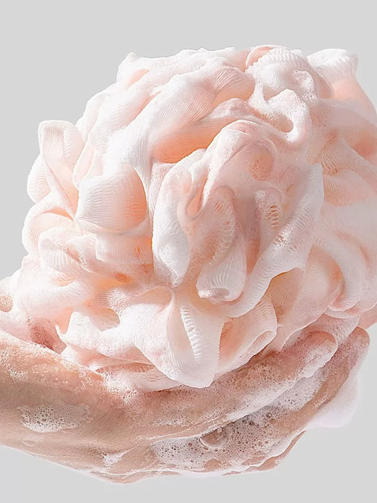 Home bath ball, soft bath flower, high-end non-loose bath flower, bath ball, rubbing bath dual-purpose large foaming bath ball fh