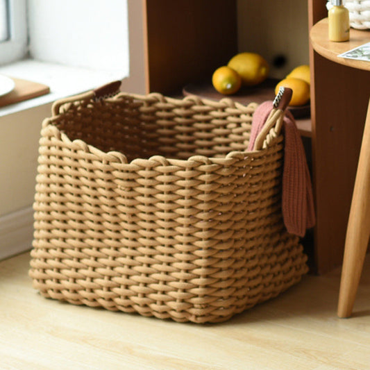 Nordic woven storage basket, dirty laundry basket, oversized storage basket, fabric art snack toy, miscellaneous clothes basket, clothing basket