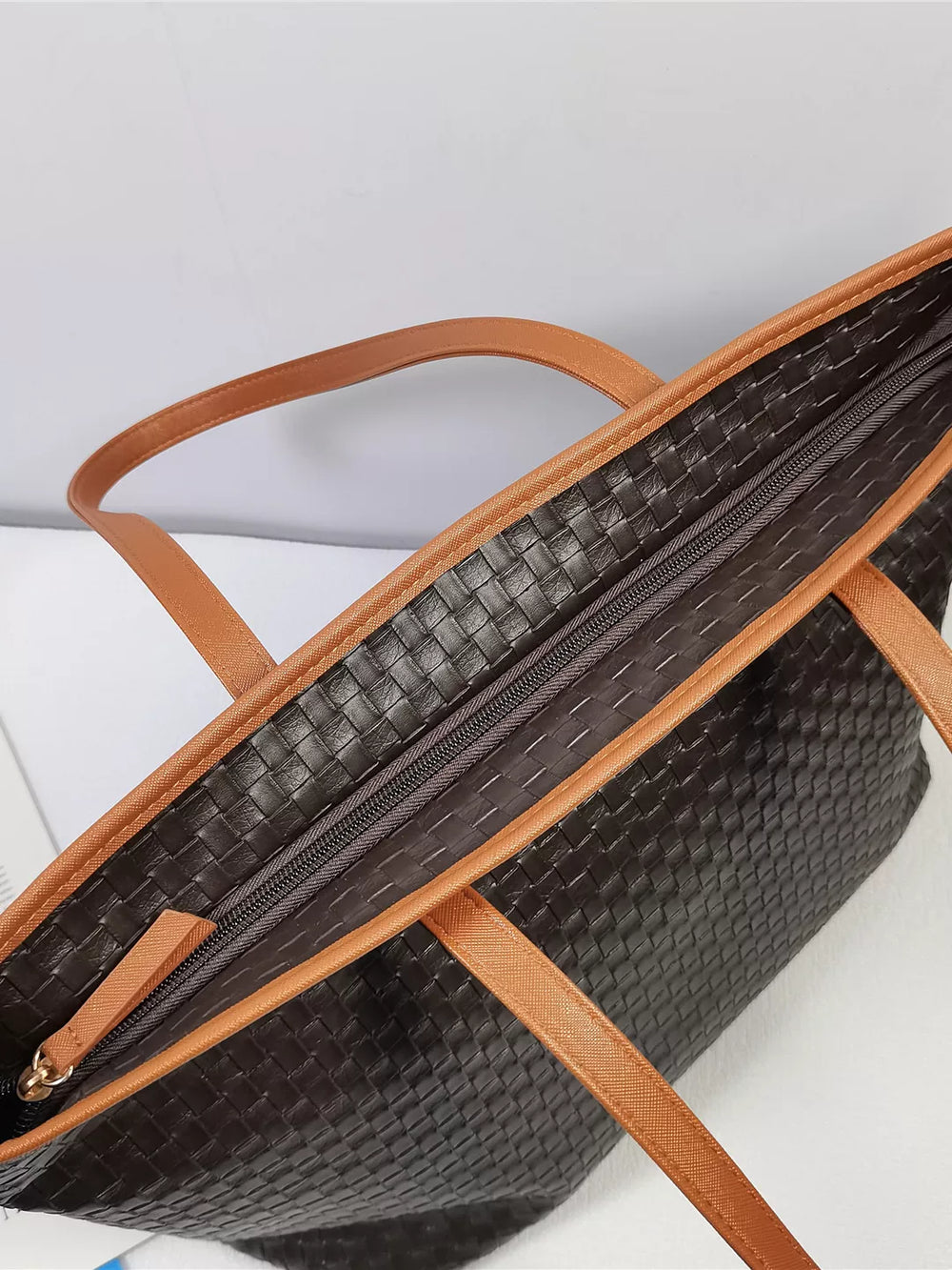 Foreign trade clearance export woven large-capacity tote bag women's bag 2026 new shoulder bag for work and commuting to class