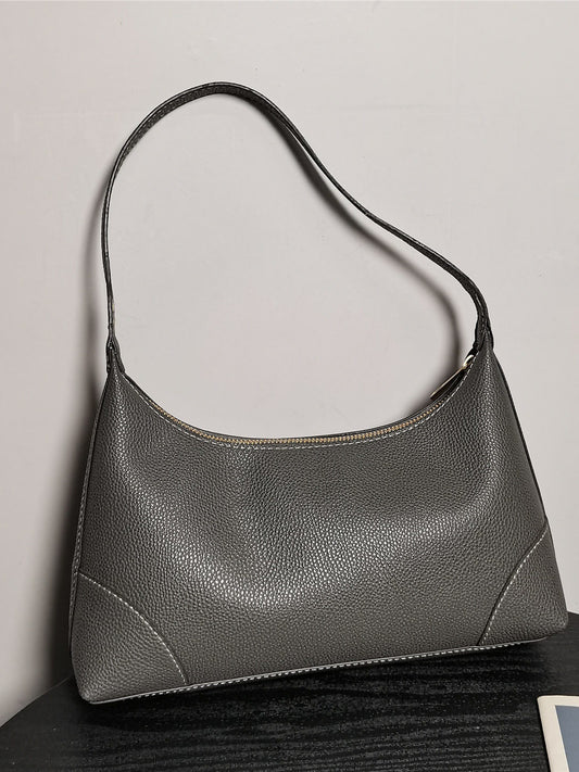 Shoulder bag women's large-capacity niche design armpit bag women's 2025 new high-end baguette bag commuter foreign trade bag