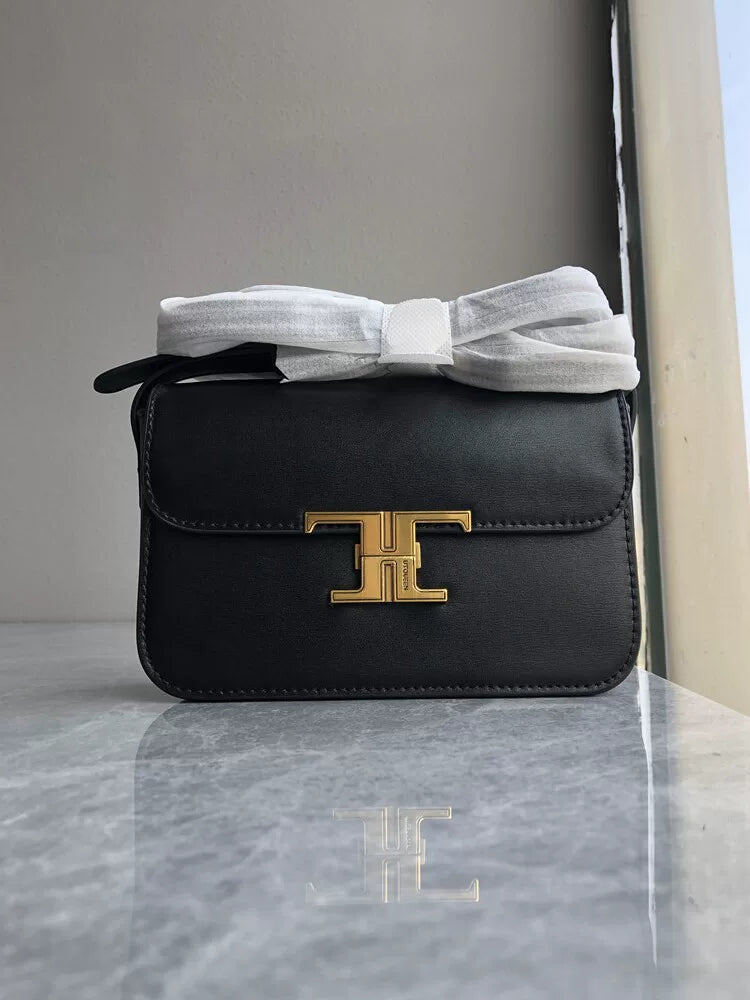 Shopping mall cabinet removal high-quality high-end small square bag texture niche fashion versatile leather women's bag shoulder crossbody bag