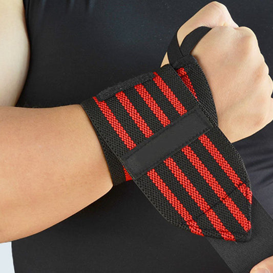 Compression sports wrist brace male fitness elastic bandage wrist anti-sprain protector equipment barbell dumbbell training gloves