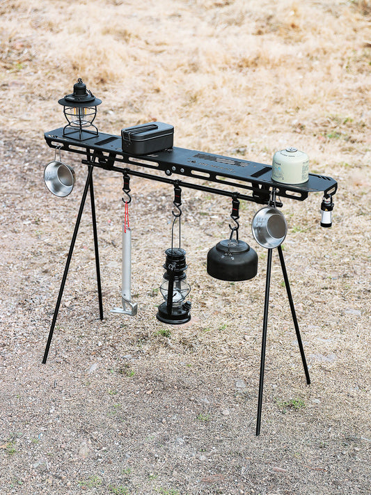 Camping Racks, Aluminum Alloy Shelves, Kitchenware Racks, Tripods, Camping Brackets, Light Racks, Outdoor Triangle Storage Hangers