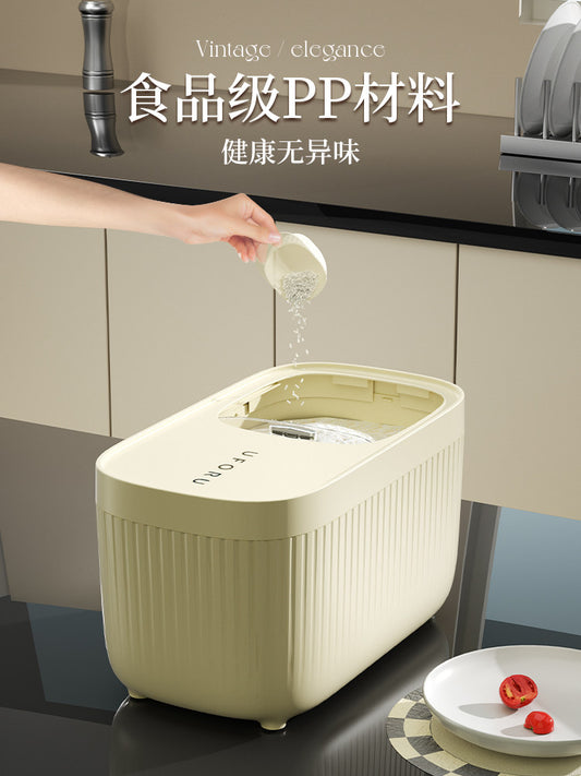 Rice bucket household insect and moisture proof sealed rice cylinder rice storage box food grade flour storage tank rice storage box Y