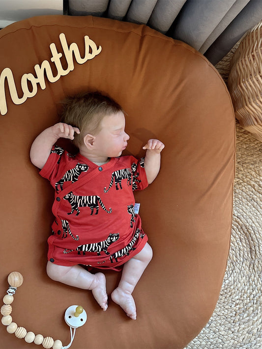 Baby fart wrap clothes for newborn baby clothes short sleeves triangle clothes summer thin summer baby jumpsuits for men and women