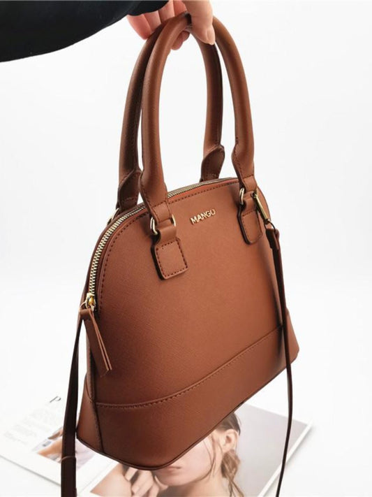 Exported to Spain, single shell bag, women's crossbody, niche design, commuter shaped bag, large-capacity handbag, shoulder bag