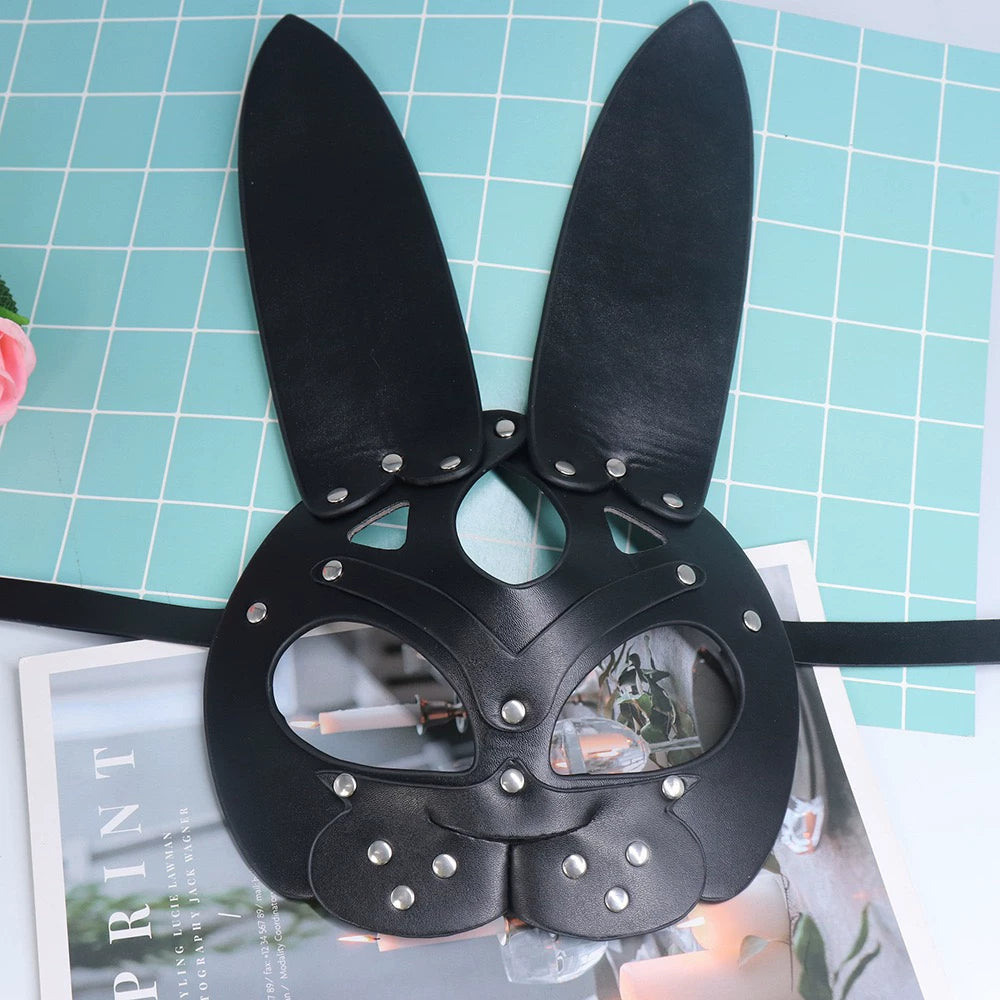 [Coco Witch] Sexy pure desire mask cos stage party nightclub performance mask pu