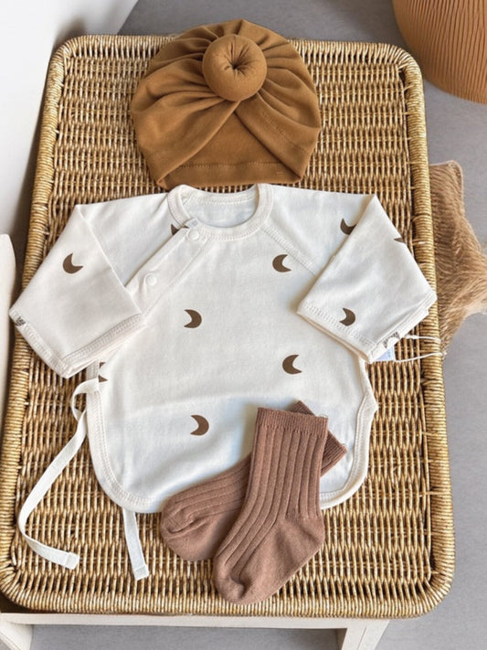 Newborn clothes, baby half-backs, pure cotton A category, 0-3 months, baby tops, 52 sizes, 59 yards, boneless spring and autumn
