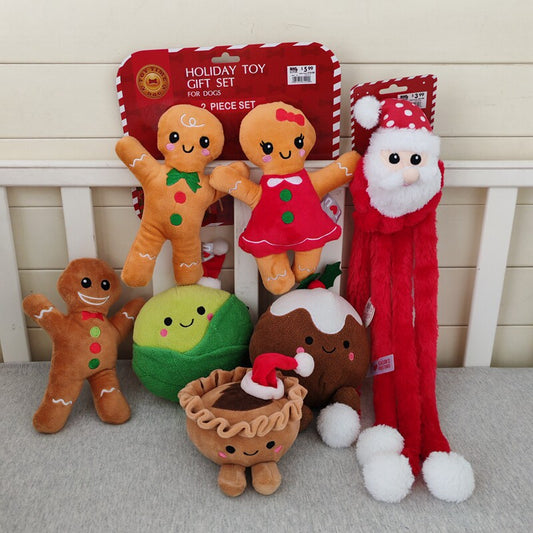 Foreign trade original order SEASON'SGREETINGS plush food toy doll gingerbread man coffee avocado plush toy