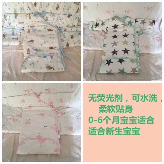 Outer single leftovers, newborn spring and autumn sleeping bags, baby straps, monk clothes, colored cotton sleeping bags, newborn warmth, anti-kick quilts